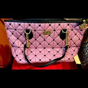 Betsy Johnson pink purse